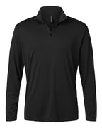 AllPro Men's Pro-Lock Performance Quarter-Zip Pullover (Part 1 of 2) - Black