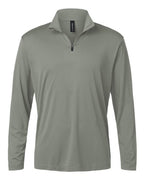 AllPro Men's Pro-Lock Performance Quarter-Zip Pullover (Part 1 of 2) - Greystone