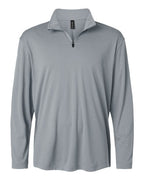 AllPro Men's Pro-Lock Performance Quarter-Zip Pullover (Part 1 of 2) - Heather Steel