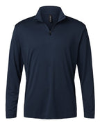 AllPro Men's Pro-Lock Performance Quarter-Zip Pullover (Part 1 of 2) - Navy