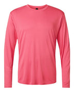 AllPro Unisex Pro-Lock Performance Long Sleeve T-Shirt (Part 1 of 3) - Bright Pink