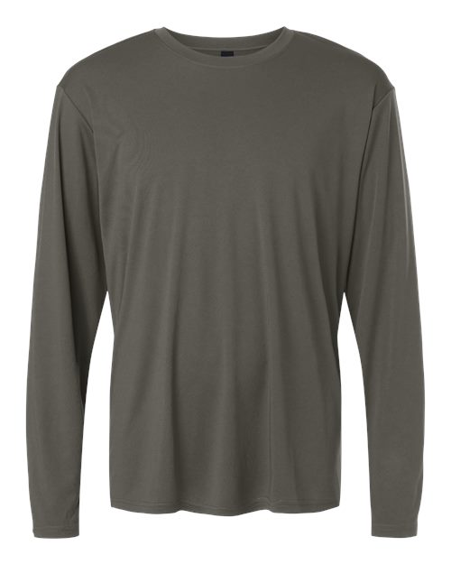 AllPro Unisex Pro-Lock Performance Long Sleeve T-Shirt (Part 1 of 3) - Charcoal