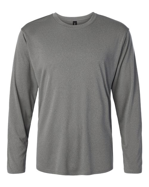 AllPro Unisex Pro-Lock Performance Long Sleeve T-Shirt (Part 1 of 3) - Heather Granite