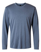 AllPro Unisex Pro-Lock Performance Long Sleeve T-Shirt (Part 2 of 3) - Heather Navy