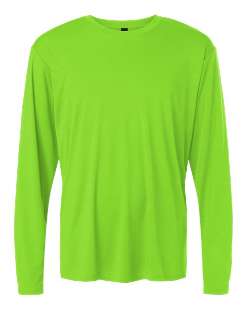 AllPro Unisex Pro-Lock Performance Long Sleeve T-Shirt (Part 2 of 3) - Lime