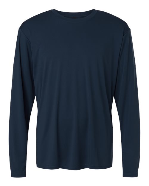 AllPro Unisex Pro-Lock Performance Long Sleeve T-Shirt (Part 2 of 3) - Navy