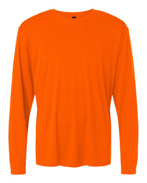 AllPro Unisex Pro-Lock Performance Long Sleeve T-Shirt (Part 2 of 3) - Neon Orange