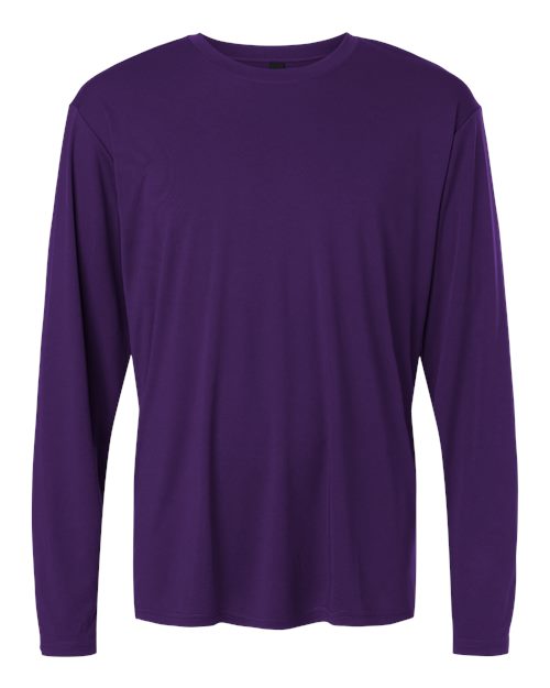 AllPro Unisex Pro-Lock Performance Long Sleeve T-Shirt (Part 2 of 3) - Purple