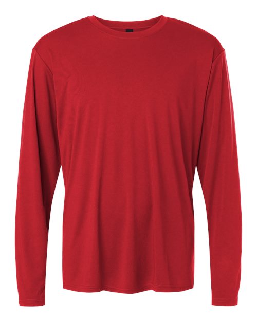 AllPro Unisex Pro-Lock Performance Long Sleeve T-Shirt (Part 2 of 3) - Red
