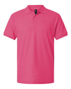 AllPro Men's Pique Polo (Part 1 of 4) - Bright Pink