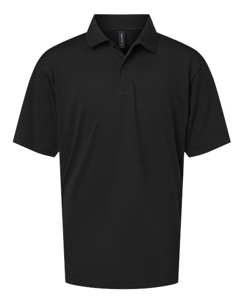 AllPro Youth Pro-Lock Performance Polo - Black