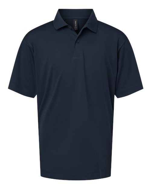 AllPro Youth Pro-Lock Performance Polo - Navy
