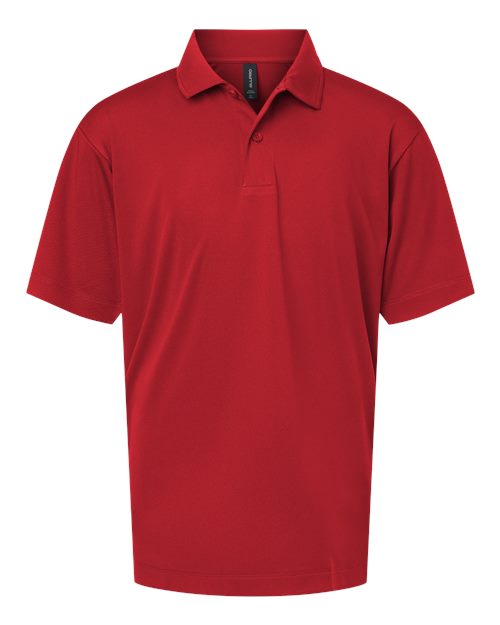 AllPro Youth Pro-Lock Performance Polo - Red