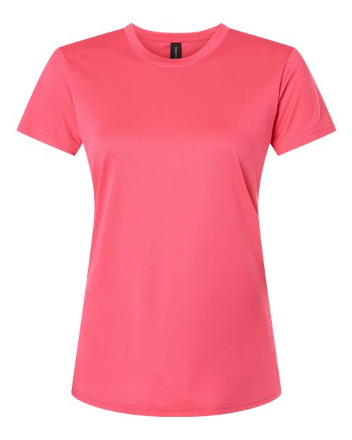 AllPro Women's Pro-Lock Performance T-Shirt (Part 1 of 2) - Bright Pink