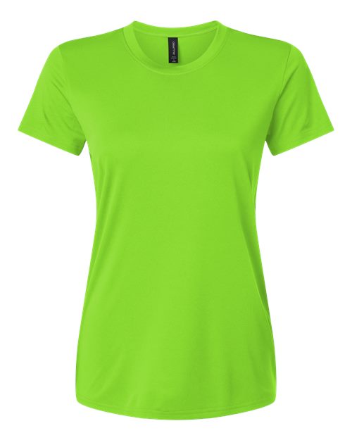 AllPro Women's Pro-Lock Performance T-Shirt (Part 1 of 2) - Lime