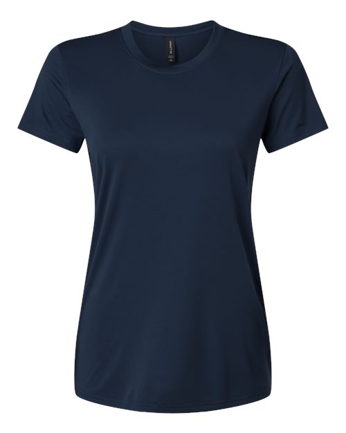 AllPro Women's Pro-Lock Performance T-Shirt (Part 2 of 2) - Navy