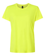 AllPro Women's Pro-Lock Performance T-Shirt (Part 2 of 2) - Neon Yellow