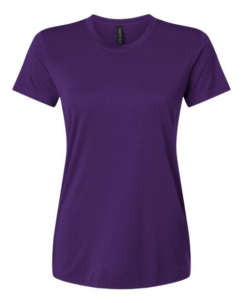 AllPro Women's Pro-Lock Performance T-Shirt (Part 2 of 2) - Purple