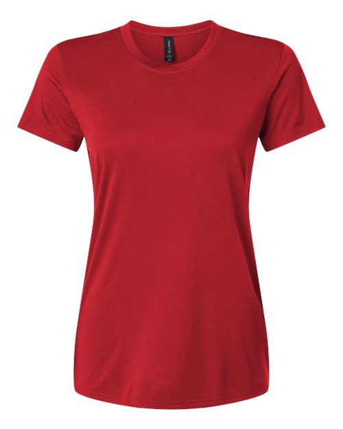 AllPro Women's Pro-Lock Performance T-Shirt (Part 2 of 2) - Red