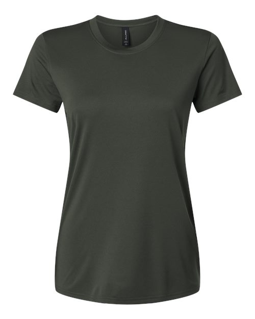 AllPro Women's Pro-Lock Performance T-Shirt (Part 2 of 2) - Smoke