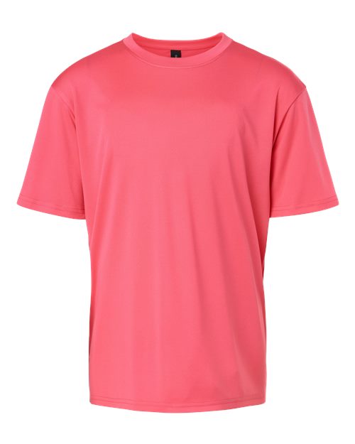 AllPro Youth Pro-Lock Performance T-Shirt (Part 1 of 2) - Bright Pink