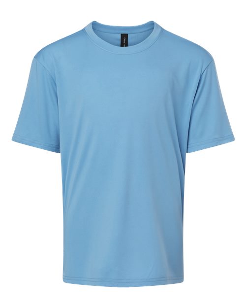 AllPro Youth Pro-Lock Performance T-Shirt (Part 1 of 2) - Carolina Blue