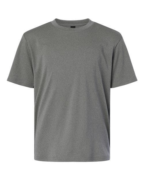 AllPro Youth Pro-Lock Performance T-Shirt (Part 1 of 2) - Heather Granite