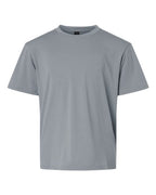AllPro Youth Pro-Lock Performance T-Shirt (Part 1 of 2) - Heather Steel