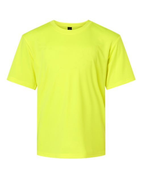 AllPro Youth Pro-Lock Performance T-Shirt (Part 2 of 2) - Neon Yellow