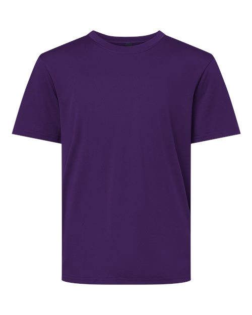 AllPro Youth Pro-Lock Performance T-Shirt (Part 2 of 2) - Purple