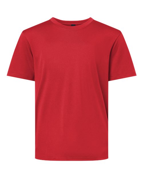 AllPro Youth Pro-Lock Performance T-Shirt (Part 2 of 2) - Red