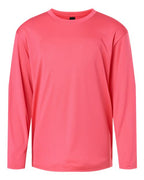 AllPro Youth Pro-Lock Performance Long Sleeve T-Shirt (Part 1 of 2) - Bright Pink