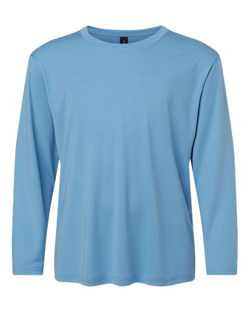 AllPro Youth Pro-Lock Performance Long Sleeve T-Shirt (Part 1 of 2) - Carolina Blue