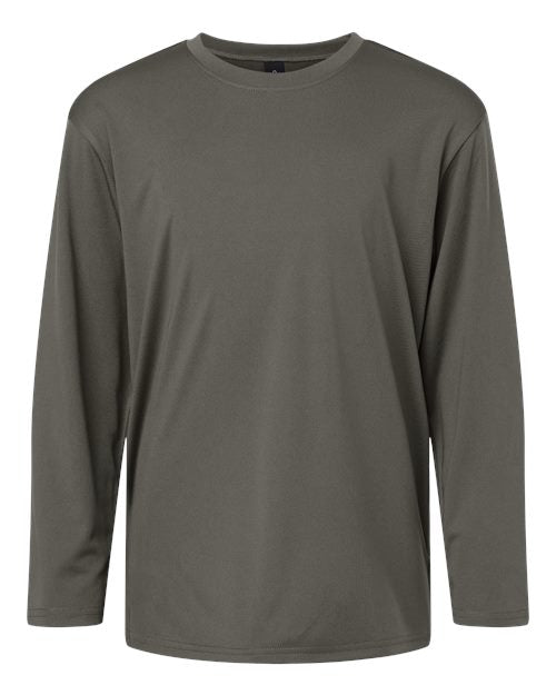 AllPro Youth Pro-Lock Performance Long Sleeve T-Shirt (Part 1 of 2) - Charcoal