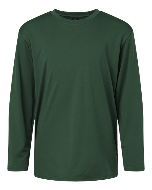 AllPro Youth Pro-Lock Performance Long Sleeve T-Shirt (Part 1 of 2) - Forest Green