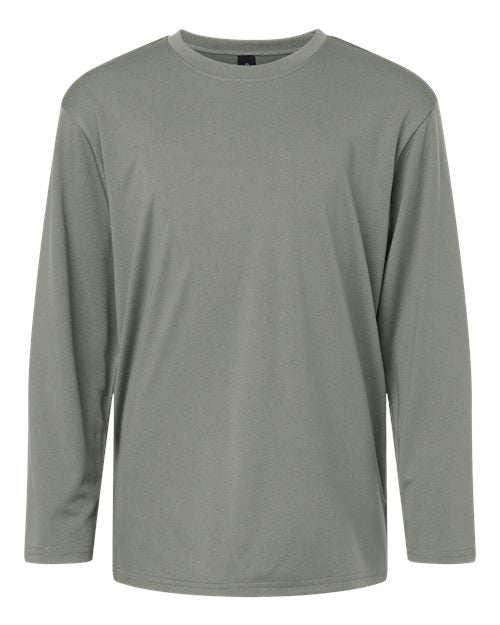 AllPro Youth Pro-Lock Performance Long Sleeve T-Shirt (Part 1 of 2) - Greystone