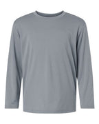 AllPro Youth Pro-Lock Performance Long Sleeve T-Shirt (Part 1 of 2) - Heather Steel