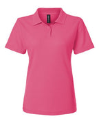 AllPro Women's Pique Polo (Part 1 of 3) - Bright Pink