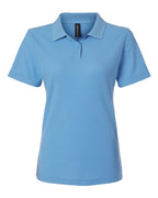 AllPro Women's Pique Polo (Part 1 of 3) - Carolina Blue