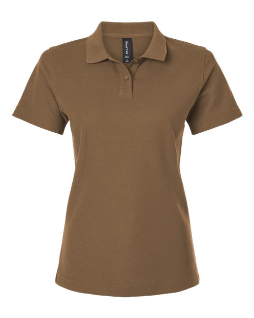AllPro Women's Pique Polo (Part 1 of 3) - Cigar