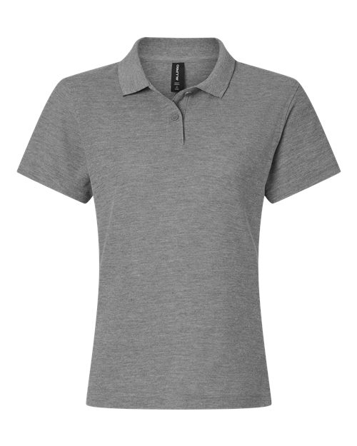 AllPro Women's Pique Polo (Part 1 of 3) - Heather Granite
