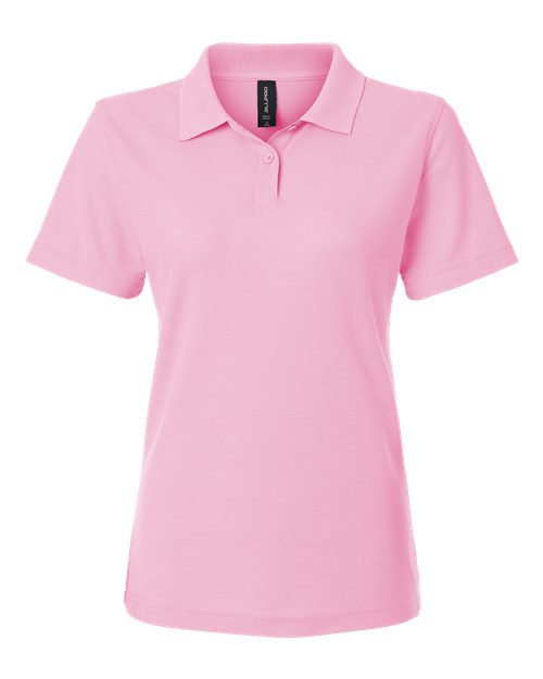 AllPro Women's Pique Polo (Part 2 of 3) - Light Pink