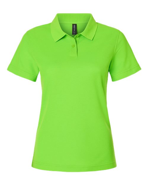 AllPro Women's Pique Polo (Part 2 of 3) - Lime
