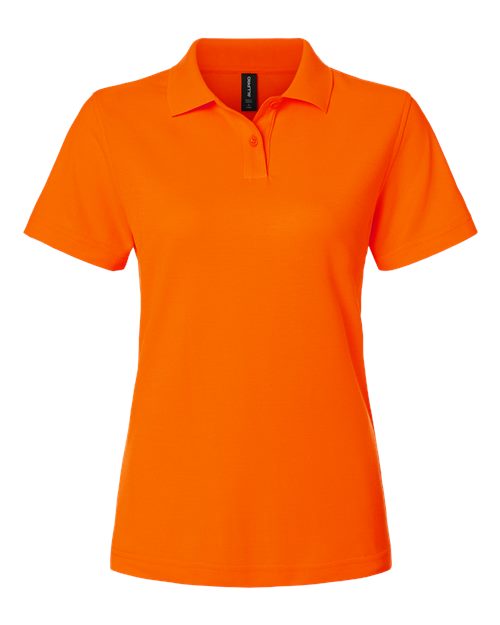 AllPro Women's Pique Polo (Part 1 of 3) - Deep Orange