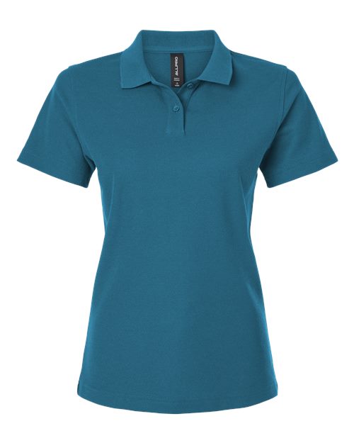 AllPro Women's Pique Polo (Part 2 of 3) - Pacific Blue