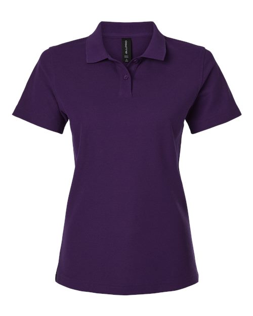 AllPro Women's Pique Polo (Part 2 of 3) - Purple