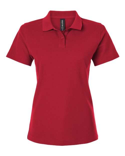 AllPro Women's Pique Polo (Part 2 of 3) - Red
