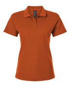 AllPro Women's Pique Polo (Part 2 of 3) - Rust