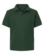 AllPro Youth Pique Polo - Forest Green