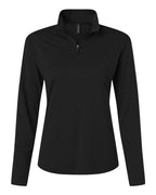 AllPro Women's Pro-Lock Performance Quarter-Zip Pullover (Part 1 of 2) - Black